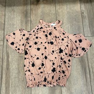 Sienna Sky Darker Peach/Pink Women’s XS Blouse.